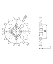Pignone Supersprox 530 17T