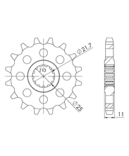 Tandwiel Supersprox 530 17T