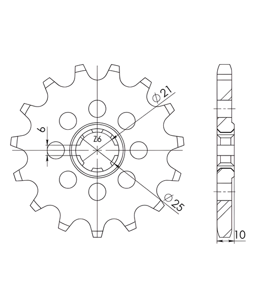 Ritzel Supersprox 630 15Z