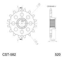 Ritzel Supersprox Silent 530 16Z