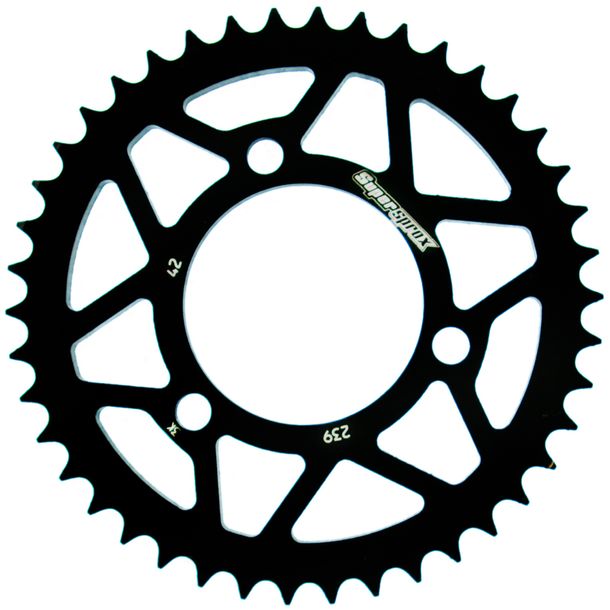 Kettenrad Supersprox 420 LK 90,0mm Ø 70mm 42Z 3-Loch Stahl schwarz