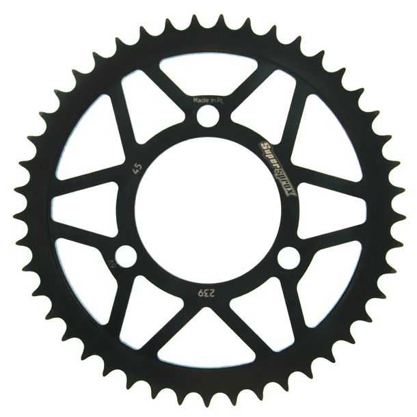 Kettenrad Supersprox 420 LK 90,0mm Ø 70mm 45Z 3-Loch Stahl schwarz