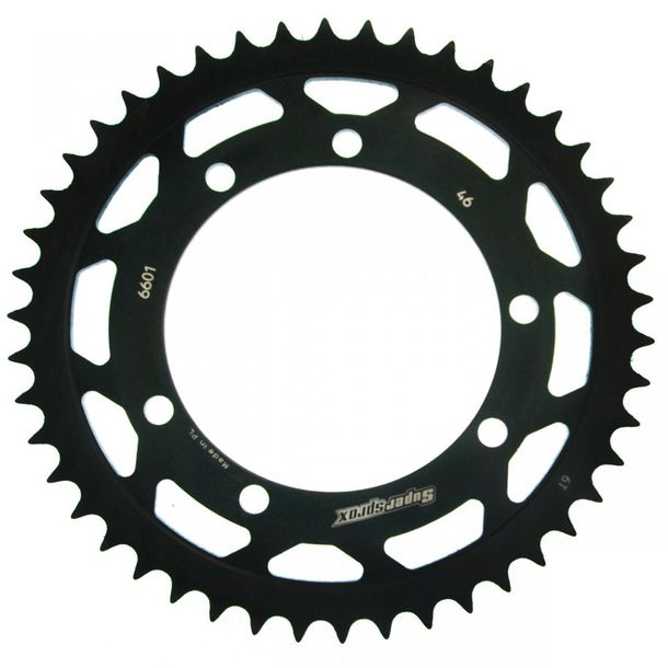 Kettenrad Supersprox 420 LK 115,0mm Ø 100mm 46Z 6-Loch Stahl schwarz