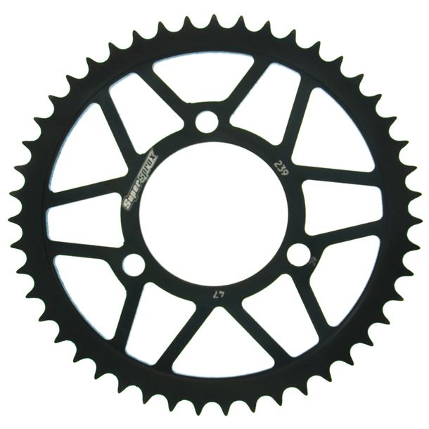 Kettenrad Supersprox 420 LK 90,0mm Ø 70mm 47Z 3-Loch Stahl schwarz