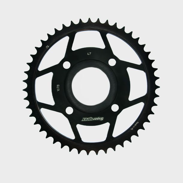 Kettenrad Supersprox 420 LK 92,0mm Ø 54mm 47Z 4-Loch Stahl schwarz