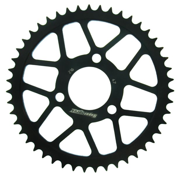 Kettenrad Supersprox 420 LK 72,0mm Ø 50mm 49Z 3-Loch Stahl schwarz