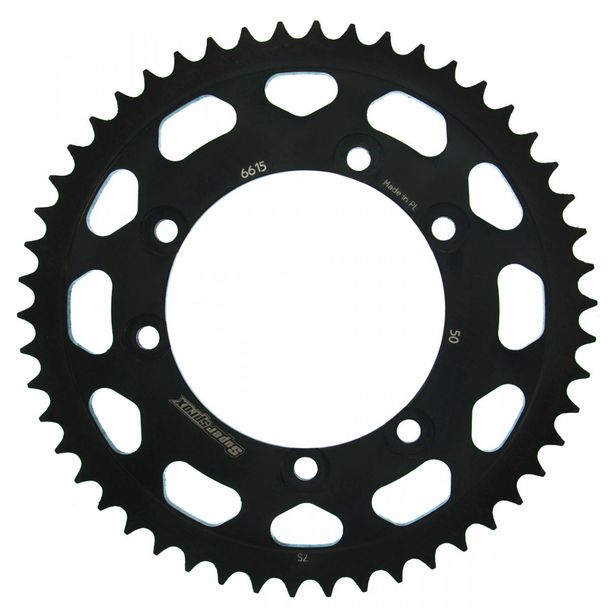Kettenrad Supersprox 420 LK 115,0mm Ø 100mm 50Z 6-Loch Stahl schwarz