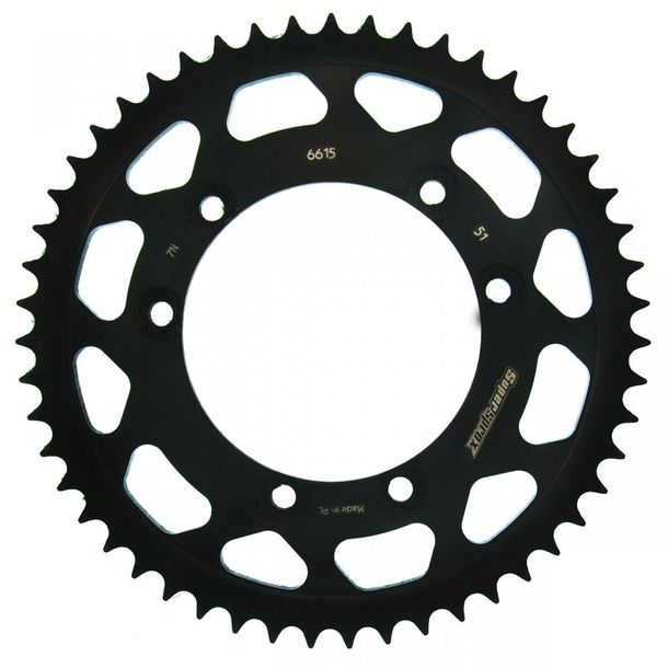 Kettenrad Supersprox 420 LK 115,0mm Ø 100mm 51Z 6-Loch Stahl schwarz