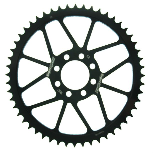 Kettenrad Supersprox 420 LK 60,0mm Ø 44mm 52Z 8-Loch Stahl schwarz
