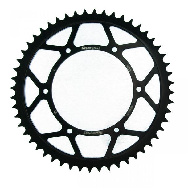 Kettenrad Supersprox 420 LK 123,0mm Ø 108mm 52Z 6-Loch Stahl schwarz