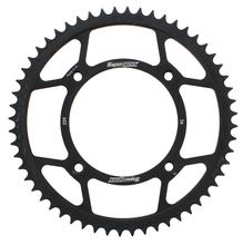Pignon acier 4 trous Supersprox 420 LK 130.0mm Ø 110mm 56T noir