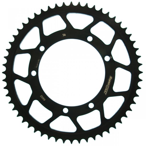 Kettenrad Supersprox 420 LK 125,0mm Ø 110mm 56Z 6-Loch Stahl schwarz