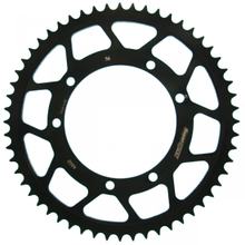 Cadena de acero Supersprox 420 LK, 125,0 mm de diámetro, 110 mm, 56T, 6 orificios, color negro