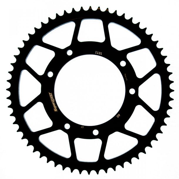 Kettenrad Supersprox 420 LK 125,0mm Ø 105mm 60Z 6-Loch Stahl schwarz