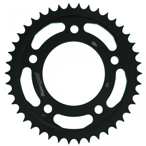 Kettenrad Supersprox 428 LK 110,0mm Ø 80mm 42Z 5-Loch Stahl schwarz