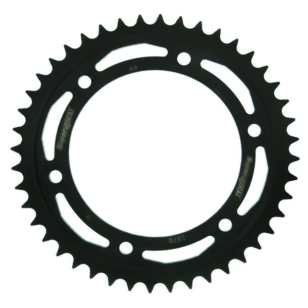 Kettenrad Supersprox 428 LK 130,0mm Ø 110mm 44Z 6-Loch Stahl schwarz