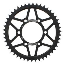 Pignon acier 6 trous Supersprox 428 LK 86,0 mm Ø 68 mm 46T noir