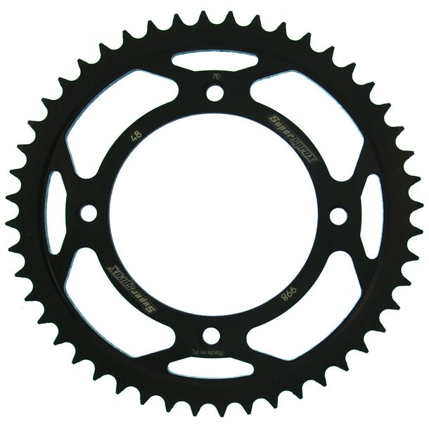 Kettenrad Supersprox 428 LK 120,0mm Ø 100mm 48Z 4-Loch Stahl schwarz