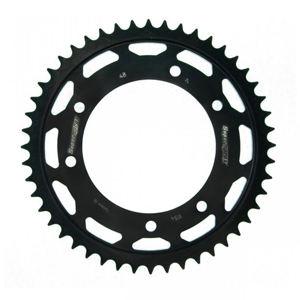 Kettenrad Supersprox 428 LK 125,0mm Ø 105mm 48Z 6-Loch Stahl schwarz