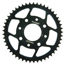 Roda dentada da corrente Supersprox 428 PCD 90,0mm Ø 58mm 49 dentes 4 furos Aço preto