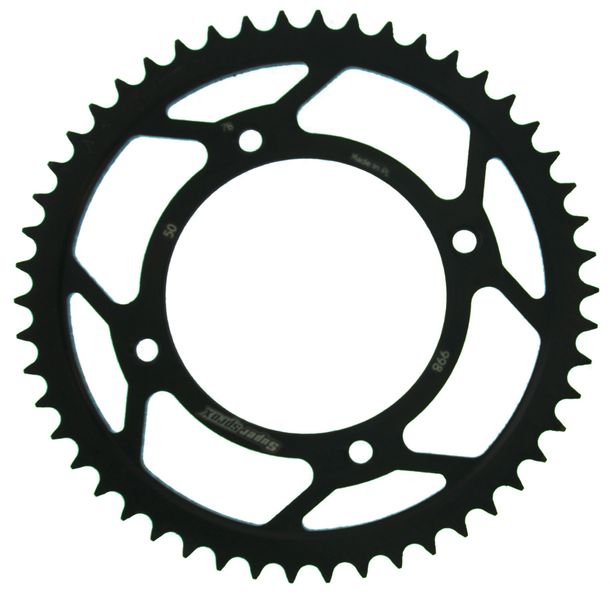 Kettenrad Supersprox 428 LK 120,0mm Ø 100mm 50Z 4-Loch Stahl schwarz