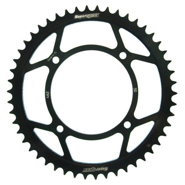Pignon acier 4 trous Supersprox 428 LK 116,0 mm Ø 100 mm 50Z noir