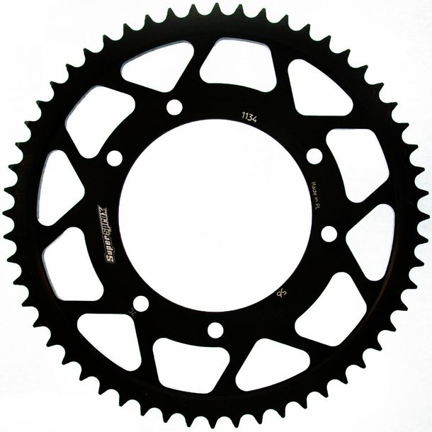 Kettenrad Supersprox 428 LK 125,0mm Ø 105mm 56Z 6-Loch Stahl schwarz