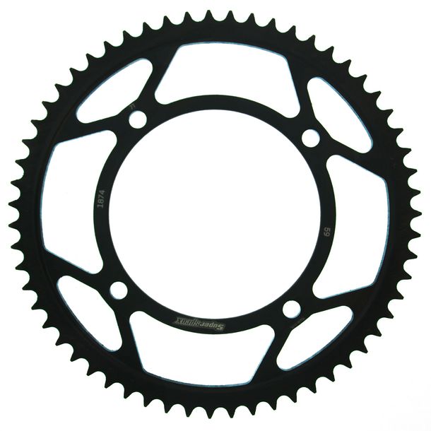 Kettenrad Supersprox 428 LK 145,0mm Ø 125mm 59Z 4-Loch Stahl schwarz