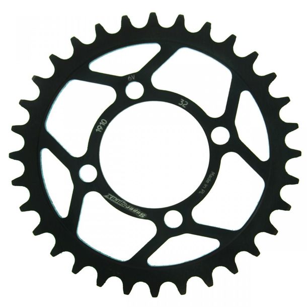 Kettenrad Supersprox 520 LK 80,0mm Ø 64mm 32Z 4-Loch Stahl schwarz