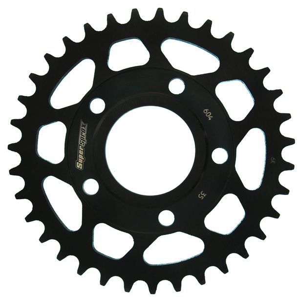 Supersprox 520 LK 90.0mm Ø 58mm 35T 5-hole steel sprocket black