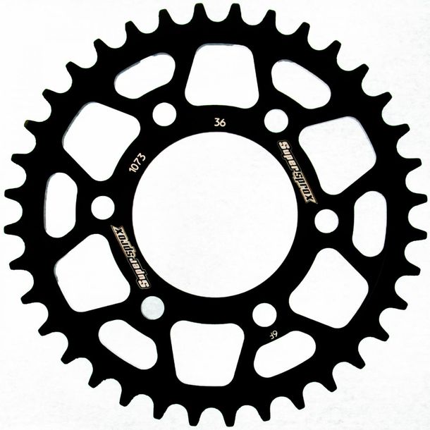 Kettenrad Supersprox 520 LK 100,0mm Ø 74mm 36Z 6-Loch Stahl schwarz