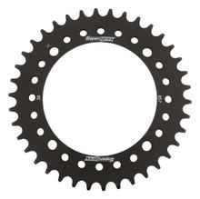 Roue à chaîne en acier à 4 trous Supersprox 520 LK 145,0 mm de diamètre 125 mm 38T, noire