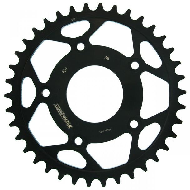 Supersprox 520 LK 108.0 mm diameter 62 mm 38T 5-hole steel chain wheel black