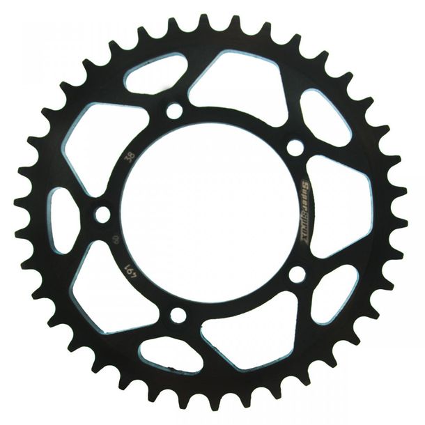 Kettenrad Supersprox 520 LK 108,0mm Ø 90mm 38Z 5-Loch Stahl schwarz