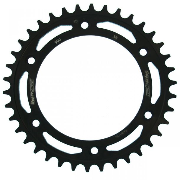 Kettenrad Supersprox 520 LK 150,0mm Ø 125mm 38Z 6-Loch Stahl schwarz
