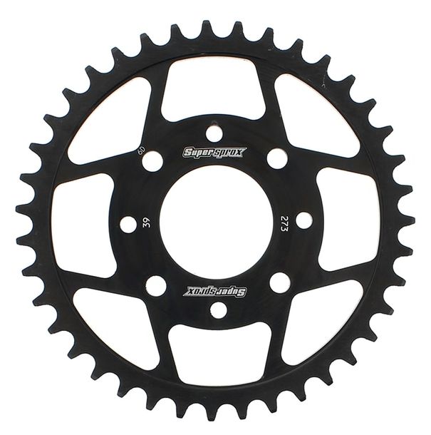Pignon acier à 4 trous Supersprox 520 LK 90,0 mm Ø 58 mm 39T noir