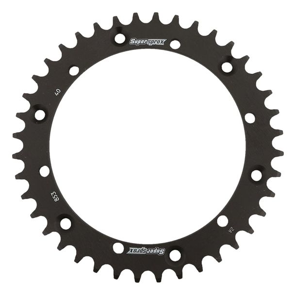 Kettenrad Supersprox 520 LK 175,0mm Ø 152mm 40Z 6-Loch Stahl schwarz