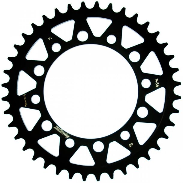 Supersprox 520 LK 130.0mm Ø 110mm 40Z 6-hole steel sprocket black