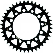 Pignon acier 6 trous Supersprox 520 LK 130.0mm Ø 110mm 40Z noir