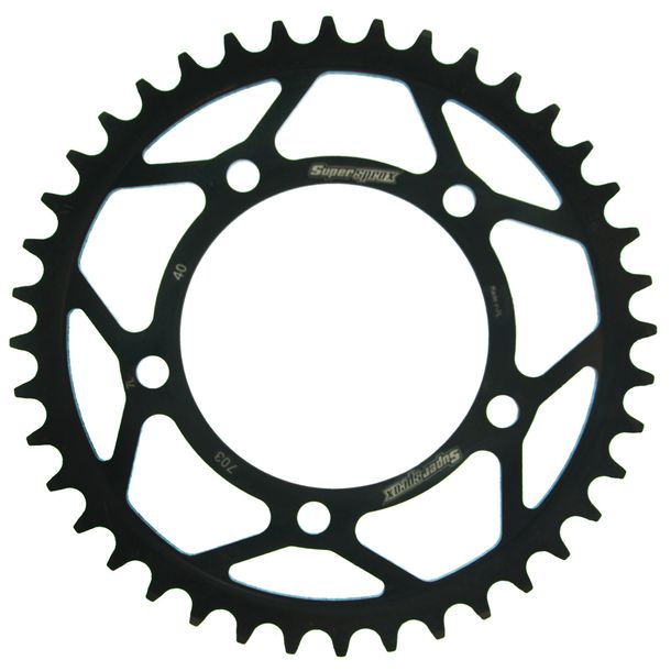 Kettenrad Supersprox 520 LK 120,0mm Ø 100mm 40Z 5-Loch Stahl schwarz