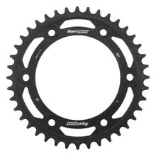 Roue à chaîne en acier à 6 trous Supersprox 520 LK 153,0 mm Ø 125 mm 40T, noire