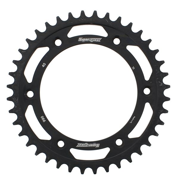 Kettenrad Supersprox 520 LK 150,0mm Ø 125mm 40Z 6-Loch Stahl schwarz