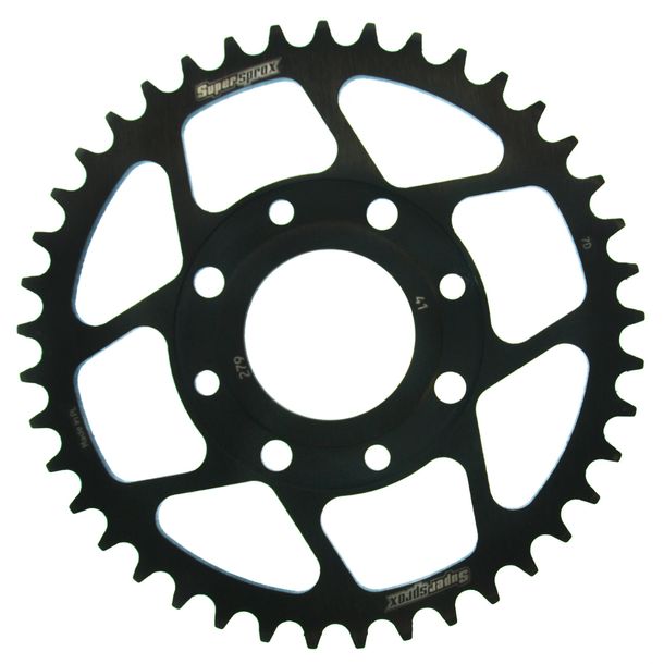Kettenrad Supersprox 520 LK 90,0mm Ø 58mm 41Z 4-Loch Stahl schwarz