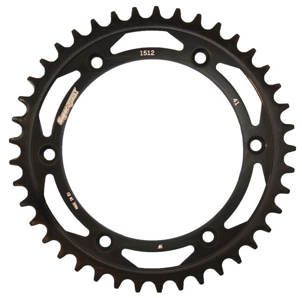 Kettenrad Supersprox 520 LK 156,0mm Ø 136mm 41Z 6-Loch Stahl schwarz