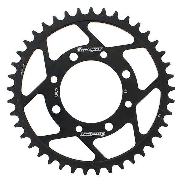 Kettenrad Supersprox 520 LK 100,0mm Ø 80mm 41Z 4-Loch Stahl schwarz