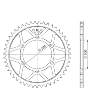 Coroa Supersprox 520 LK 125,0mm Ø 106mm 41Z 6-furos aço preto