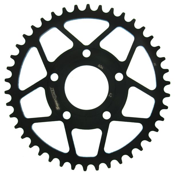Supersprox 520 LK 90.0mm Ø 58mm 42T 5-hole steel sprocket black