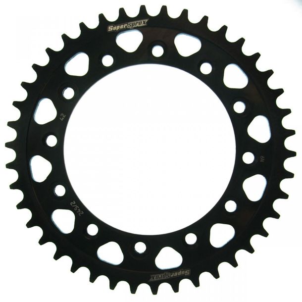 Supersprox 520 LK 150.0mm Ø 130mm 42T 6-hole steel sprocket black