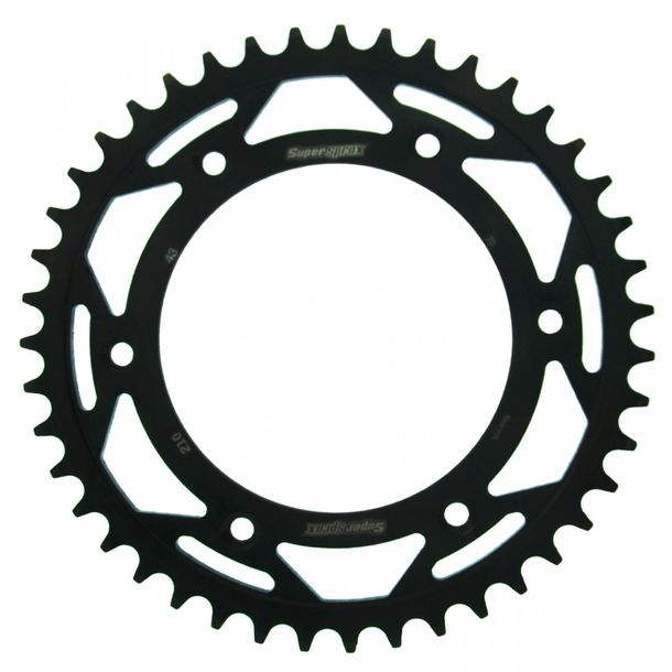 Kettenrad Supersprox 520 LK 153,0mm Ø 125mm 43Z 6-Loch Stahl schwarz