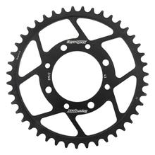 Pignon acier 4 trous Supersprox 520 LK 100,0 mm Ø 80 mm 43T noir